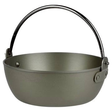 Quasi 極上 提式小火鍋  1個  灰綠色  20cm