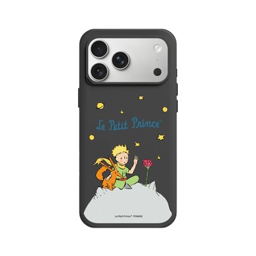 iPhone 17 Pro Max SolidX 黑 - Le Petit Prince 小王子 - 友情系列 - 星空下的對話