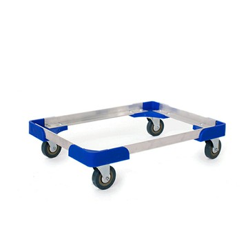 鋁合金臺車烏龜車物流周轉車平板車手推車四輪拖車搬運車推拉貨車