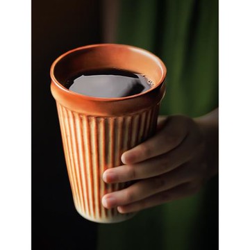 日式復古馬克杯咖啡杯手工粗陶水杯個性情侶杯下午茶手沖咖啡杯子