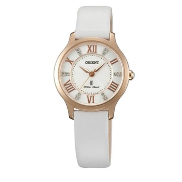 ORIENT 東方時尚千金淑女錶-白/30mm