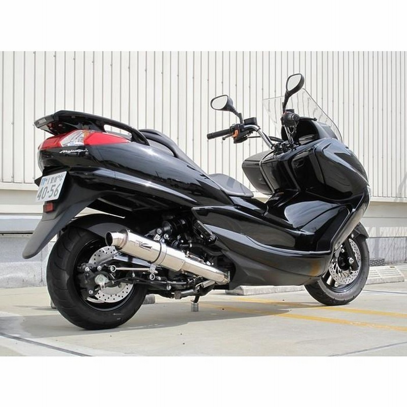 マジェスティSG03J　カチ上げマフラー 笹谷パーツ □マジェスティC 250 カチ上げ マフラー『雷神』新品