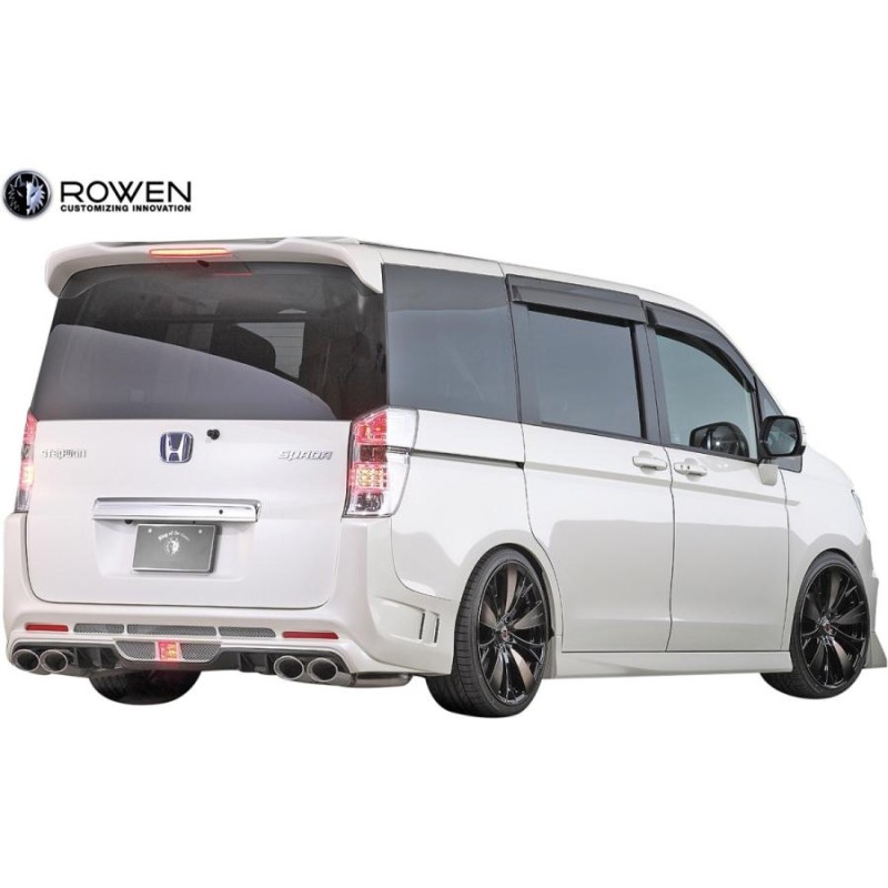 M's】 ホンダ ステップワゴン スパーダ RK5/RK6 前期 (2009.10-2012.03) ROWEN フロントスポイラー Ver.2 ／／  FRP ロエン エアロ パーツ リップ 1H003A01 | LINEショッピング