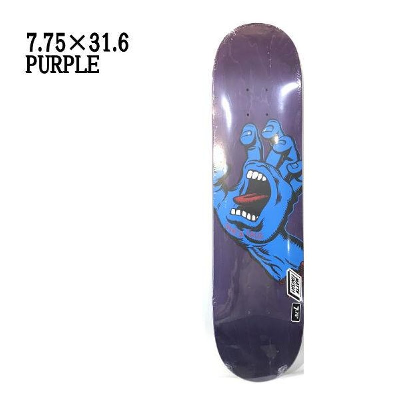 スケートボード SCREAMING HAND 30th LIMITED DECK Amazon | SANTA CRUZ DECK サンタクルーズ デッキ TEAM