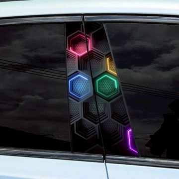 汽車中柱貼 中柱貼紙 b柱保護貼b柱貼 b柱貼膜 中柱貼膜中柱貼altis中柱貼 創意車貼 個性貼 刮痕貼紙 汽車裝飾貼