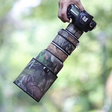 適用佳能EF300mmF2.8L IS 328防抖一代定長焦鏡頭迷彩炮衣保護套