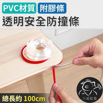 ※八戒批發※「保證現貨」透明防撞條 防撞條 防護條 防撞貼條 防撞桌腳貼 防撞墊 防撞邊條 安全防護條