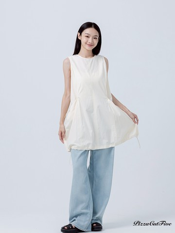 抽繩口袋短洋裝 PizzaCutFive PCF252483085