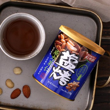 《紅布朗》鹽烤威力果仁 (170g/罐)