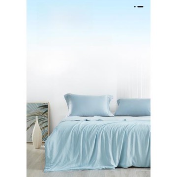 夢潔家紡可水洗蠶絲被天絲夏涼被涼感空調被子夏被248X248可機洗