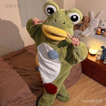 【GMY】青蛙睡袍 小豬睡袍 保暖家居服 珊瑚絨睡衣 青蛙睡衣 小豬睡衣 冬季情侶睡衣 可愛毛絨睡衣 家居服套裝B9f2