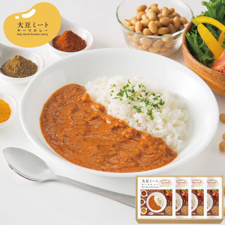 大豆ミート・キーマカレー4箱セット 170g×4 