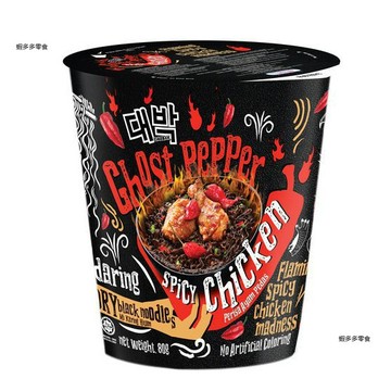 馬來西亞 DAEBAK 地獄鬼椒 風味杯麵 80g