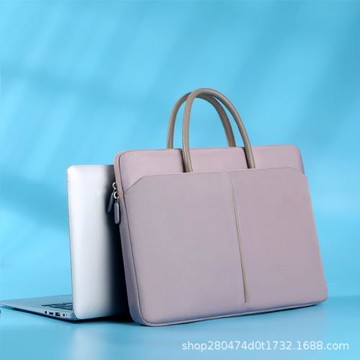 女商務筆記本手提電腦包男文件包全包裹輕薄便攜都市簡約手拎