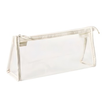 小麥購物 莫蘭迪色筆袋 Y282 21 x 5 x 9.5cm 40g  牛奶白  5個