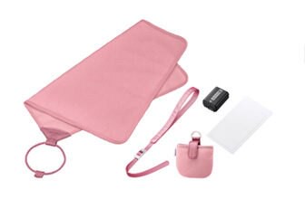 SONY NEX專用配件組 ACC-FWGA 商品含：攝影包布、鋰電、手腕帶、保護貼、鏡頭蓋收納套