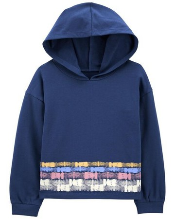 Kid Tie-Dye Striped Hoodie