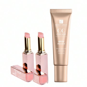 一親芳澤煥色潤唇膏*2+晶靈光感CC霜30ML*1