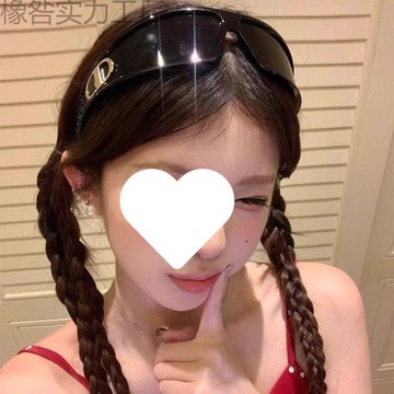 2025洋氣墨鏡女發箍dd字母太陽鏡女兩用二合一連體鏡防滑防紫外線