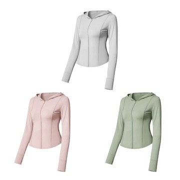 ONEDER 1件組 透氣顯瘦防曬外套 女冰感防曬罩衫  M/L(GK-U3302)