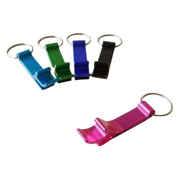3842 鋁合金鑰匙圈開瓶器 金屬鑰匙圈吊飾 啤酒易開罐開瓶器 汽水開瓶器