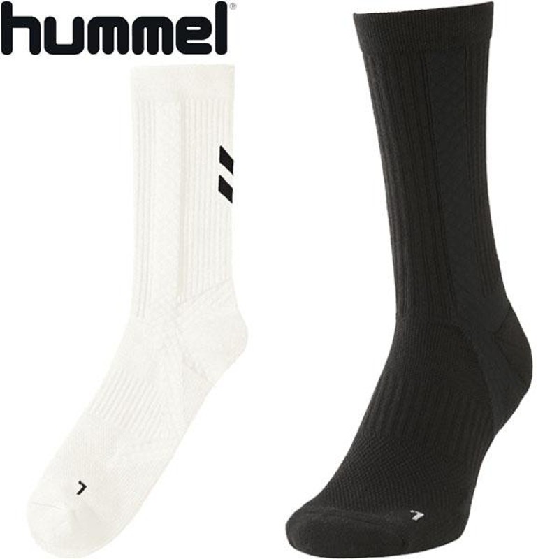 最大の割引 ヒュンメル 靴下 メンズ レディース hummel シューティング ソックス ショート丈 22-31cm サッカー フットサル 機能性  スポーツ くつした ブラック HAG7083