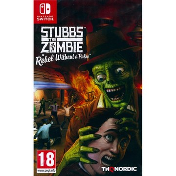 殭屍斯塔布斯 STUBBS THE ZOMBIE IN REBEL WITHOUT A PULSE - NS SWITCH 中英文歐版