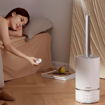 【免運】EDON 大容量立式暖霧加濕器 臥室靜音除菌