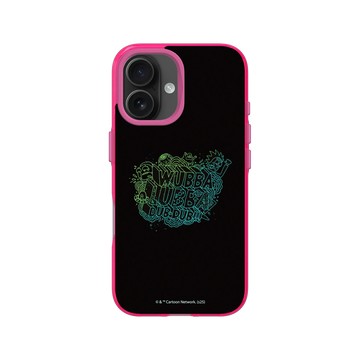 iPhone 16 Clear 粉漾桃 - 瑞克和莫蒂 Rick and Morty - Wubba Lubba Dub-Dub