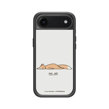 iPhone Air Mod NX -邊框背蓋組合 (相機按鈕) 黑 - ilovedoodle (Lim Heng Swee) - Fox Off