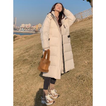 2025冬季新款小眾設計感中長款加厚羽絨棉服女炸街面包服棉衣棉襖