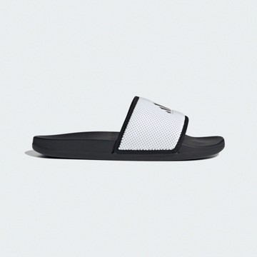Adidas 愛迪達 Adilette Comfort [JS1145] 男女 拖鞋 運動拖鞋 黑白 夏日 沙灘 泳池