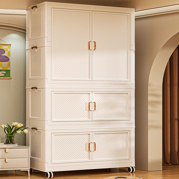 開發票 簡易衣櫃 落地衣櫃 衣柜家用臥室秒安裝折疊簡易衣柜出租房用結實耐用成人兒童衣柜 快速出貨