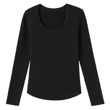 U領王牌羊毛原絨衣 - 4.5%棉羊毛 5%彈性纖維 90.5%聚酯纖維  L  松霧黑