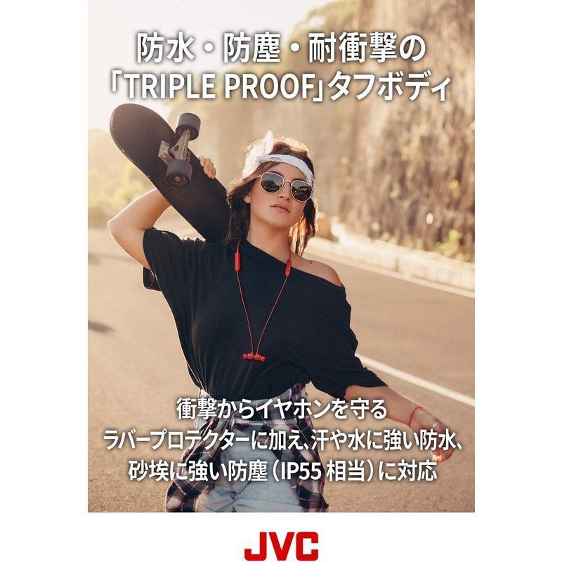 JVC HA-XC10BT Bluetoothイヤホン XXシリーズ/重低音/防水・防塵・耐