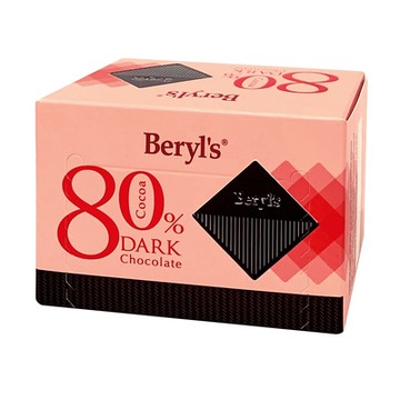 Beryl s 80%可可含量黑巧克力(60g)