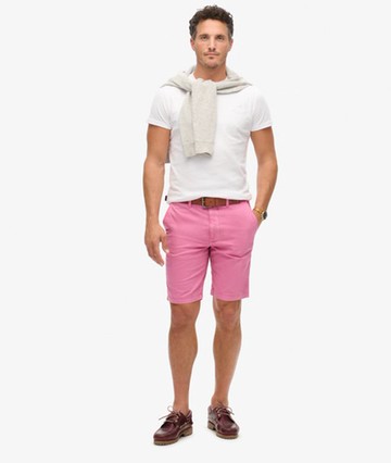 Superdry Men's Men's Vintage International Shorts Pink / Washed Pink - Size: 32