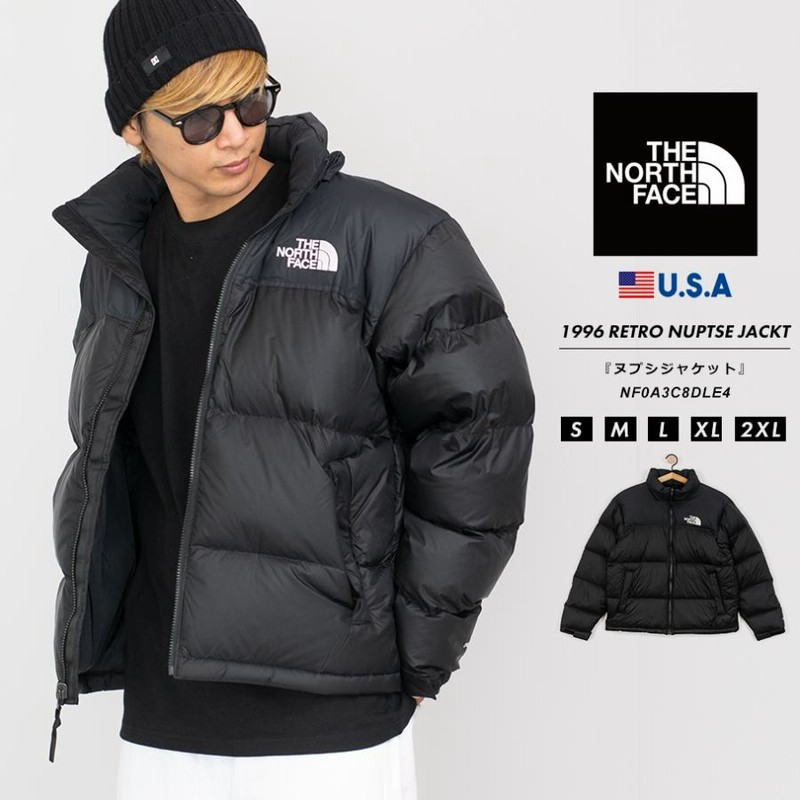 7,200円THE NORTH FACE US規格　ヌプシ　ダウンジャケット　ブラック