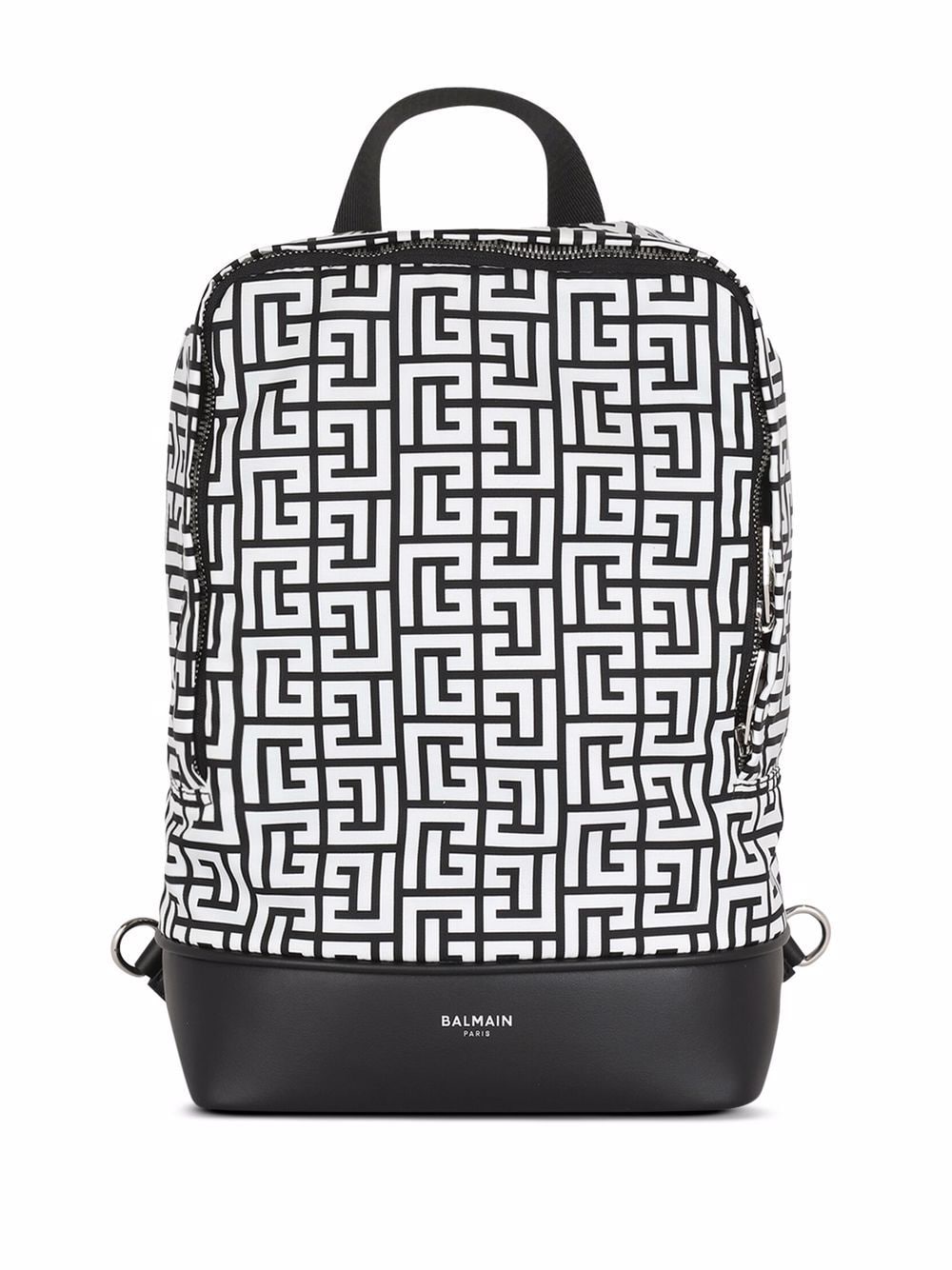 Balmain - City monogram one-shoulder backpack - men - Polyamide - One Size - White