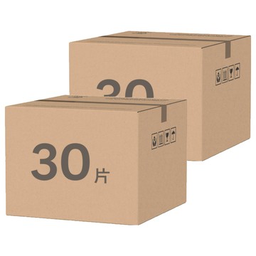 fuder 福德好罩 成人平面醫療口罩  2個  30片  長春花藍