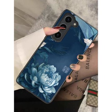 牡丹適用Galaxy S23 Ultra手機殼三星S24Ultra新款S23FE女款復古S23+防摔S22+全包S22Ultra保護套s20個性硬殼