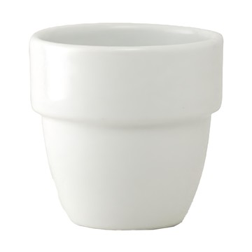 ZERO JAPAN 堆疊杯 160cc (白色) 陶瓷  1個