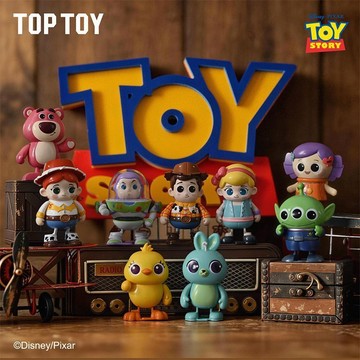 【🔥蟹憂雜貨鋪 免運🔥】TOPTOY正品 玩具總動員5 復古發條可動玩具盲盒 潮玩電影周邊 可愛公仔 巴斯光年 三眼仔