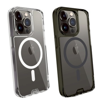 HODA iPhone 14 系列 MagSafe 晶石軍規防摔保護殼