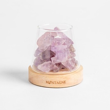 MONTAGNE富士山水晶擴香組-紫水晶