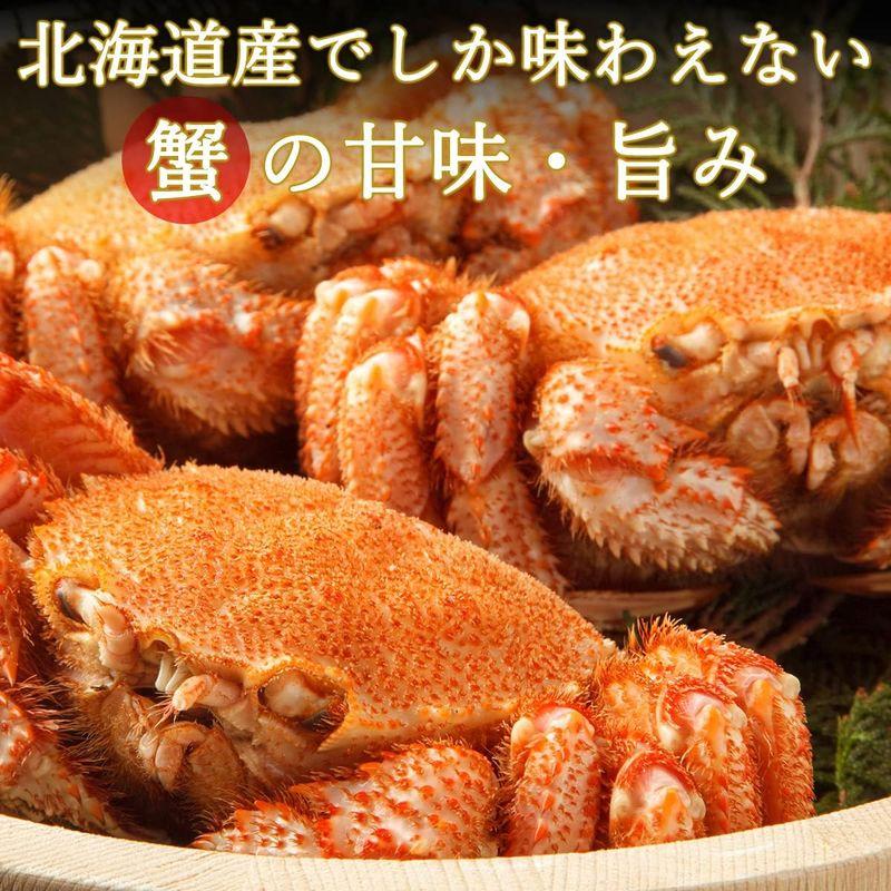 北海道きたれん 北海道産 ボイル 毛ガニ (冷凍) 400g (2尾)