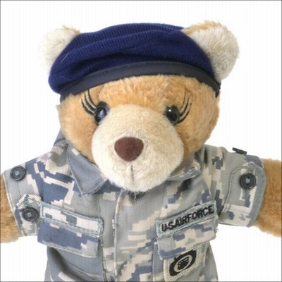 テディベア ミリタリー仕様 約28cm 軍隊 迷彩柄 MILITARY TEDDY BEARS 