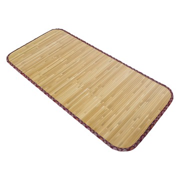 Mimo 米夢家居 台灣製 天然沁涼桂竹嬰兒無線涼蓆  棕色  小(120 x 60cm)  1個