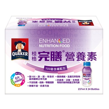 QUAKER桂格完膳營養素100鉻含纖24入