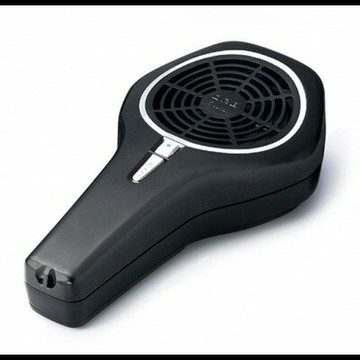 【停看聽音響唱片】【其它】ORB 櫻花手持式除靜電風扇 (磨砂黑)